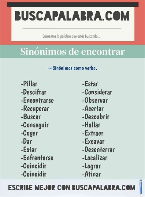 sinonimo de encontrar|sinónimos de encontrar en español.